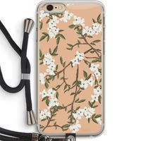 Blossoming spring: iPhone 6 PLUS / 6S PLUS Transparant Hoesje met koord