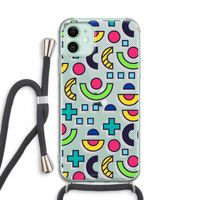 8-bit N°6: iPhone 11 Transparant Hoesje met koord