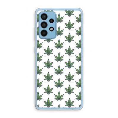 Weed: Samsung Galaxy A52 Transparant Hoesje