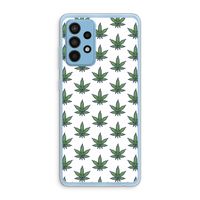 Weed: Samsung Galaxy A52 Transparant Hoesje