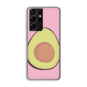 Avocado: Samsung Galaxy S21 Ultra Transparant Hoesje