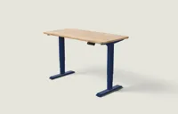 Desktronic HomePro bureau Diepblauw / Massief Eiken / 140x70 cm Desktronic HomePro bureau Diepblauw / Massief Eiken / 140x70 cm