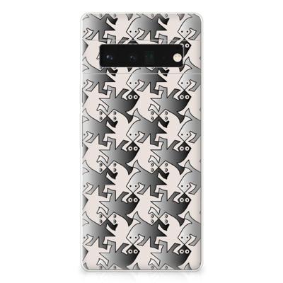 Google Pixel 6 Pro | TPU Hoesje | Salamander Grey
