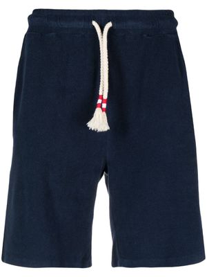 MC2 Saint Barth short de sport à logo brodé - Bleu
