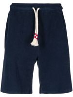 MC2 Saint Barth short de sport à logo brodé - Bleu