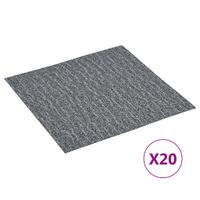 VidaXL Vloerplanken 20 st zelfklevend 1,86 m² pvc grijs VidaXL Vloerplanken 20 st zelfklevend 1,86 m² pvc grijs