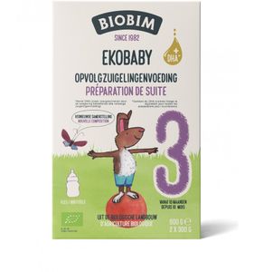 Ekobaby 3 opvolgzuigelingenvoeding 10+ maanden bio