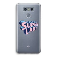 Superlady: LG G6 Transparant Hoesje