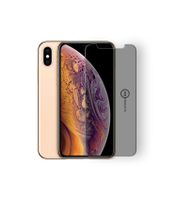 Screenprotector geschikt voor iPhone XS Max - Privacy - Tempered Glass - Beschermglas - Glas - Privacy screenprotector kopen