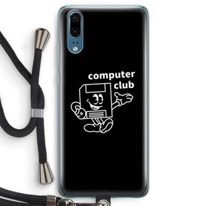 Floppyhead: Huawei P20 Transparant Hoesje met koord