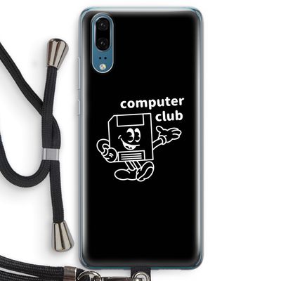Floppyhead: Huawei P20 Transparant Hoesje met koord