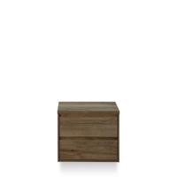 Porto Badmeubelset 70 cm - Tabacco - Wastafel Bovenblad Tabacco