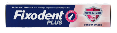 Fixodent Plus Kleefpasta Met Voedselschild Zonder Smaak