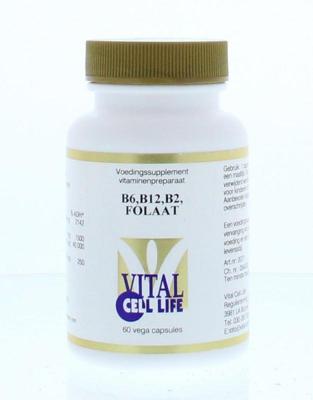 Vital Cell Life Vitamine B6/B12/B2 folaat Vital Cell Life Vitamine B6/B12/B2 folaat