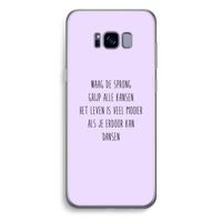 Sprong: Samsung Galaxy S8 Plus Transparant Hoesje Sprong: Samsung Galaxy S8 Plus Transparant Hoesje