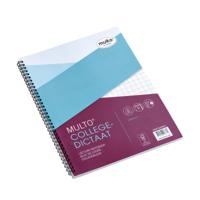 Collegeblk multo a4 rt 10mm 23g 160pag 80gr wit | 10 stuks