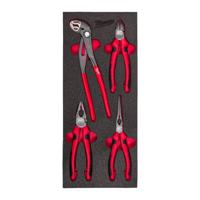 Milwaukee Foam inlay tangenset | 4-delig - 4932493631
