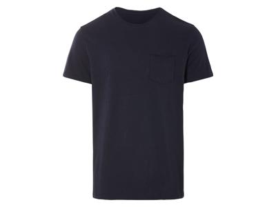 LIVERGY Heren T-shirt (Marineblauw, XXL)