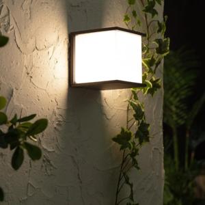 Buitenlamp vierkant HUE color e27 zwart &apos;Damian&apos; IP54 16 cm