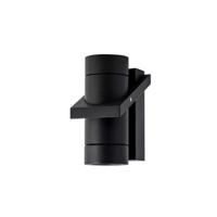 Artdelight Zwarte wandspotDouble - WL DOUBLE ZW