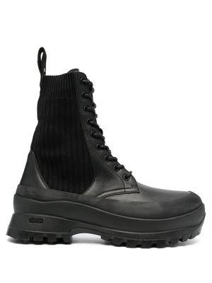 Stella McCartney bottines Trace à lacets - Noir