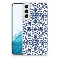 Samsung Galaxy S22 Plus | TPU Case | Flower Blue