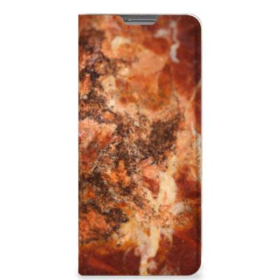 OPPO Find X5 | Standcase | Marmer Bruin