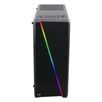 Aerocool Cylon tower behuizing 2x USB-A 2.0, USB-A 3.2 (5 Gbit/s), 2x Audio, Window-kit