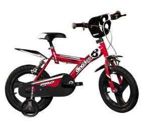 Dino Bikes Pro 16" Stadsfiets 40,6 cm (16") Metaal Zwart, Rood