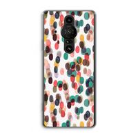 Tropical Dots: Sony Xperia Pro-I Transparant Hoesje