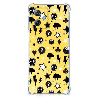 Extreme Case Motorola Moto G54 Punk Geel Extreme Case Motorola Moto G54 Punk Geel