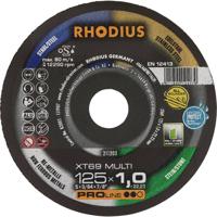 Rhodius XT69 MULTI BOX 211211 Doorslijpschijf recht 125 mm 10 stuk(s)