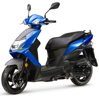 Sym Orbit 3 Blauw - Verbrandingsmotor Scooter