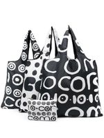 10 CORSO COMO sac cabas réversible à logo - Noir - thumbnail