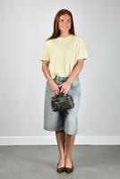 Haikure jeans short New Becky HEW03350DF106L0891 authentic wash