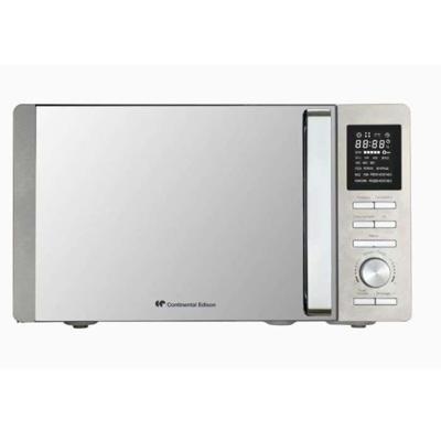 Gecombineerde magnetron - Continental Edison - CEMO25SG13S3 - Zilver - 25 L - Mirror Door - 900 W - Grill 1000 W - Convectie 1000 W
