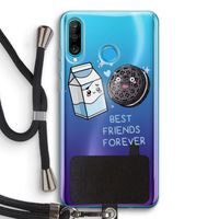 Best Friend Forever: Huawei P30 Lite Transparant Hoesje met koord