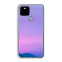 Sunset pastel: Google Pixel 5 Transparant Hoesje