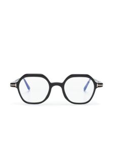 TOM FORD Eyewear lunettes de vue à monture hexagonale - Noir