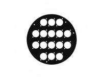 Proel MDCD-16 connector plaat voor kabelhaspel av-200