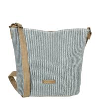 Enrico Benetti Rieten Schoudertas Summer Jeans