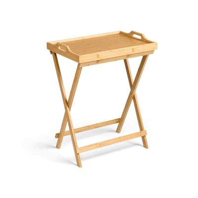 Opvouwbare bijzettafel Kinvara Natuurlijk 50 x 36 x 64,5 cm