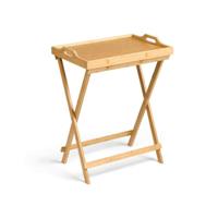 Opvouwbare bijzettafel Kinvara Natuurlijk 50 x 36 x 64,5 cm