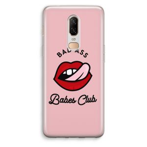 Badass Babes Club: OnePlus 6 Transparant Hoesje