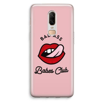 Badass Babes Club: OnePlus 6 Transparant Hoesje