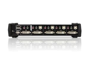 ATEN CS1764A KVM-switch 4 poorten DVI USB 1920 x 1200 Pixel