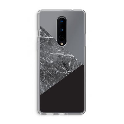 Combinatie marmer: OnePlus 8 Transparant Hoesje
