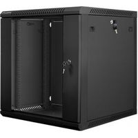 Lanberg WF01-6612-10B rack 12U Wandrek Zwart