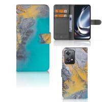 OnePlus Nord CE 2 Lite | Bookcase | Marble Blue Gold
