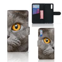 Telefoonhoesje | Met pasjeshouder | Huawei P20 Britse Korthaar